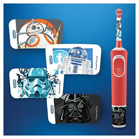 Oral-B D100 Çocuk Şarj.Diş Fırçası Star Wars 0082